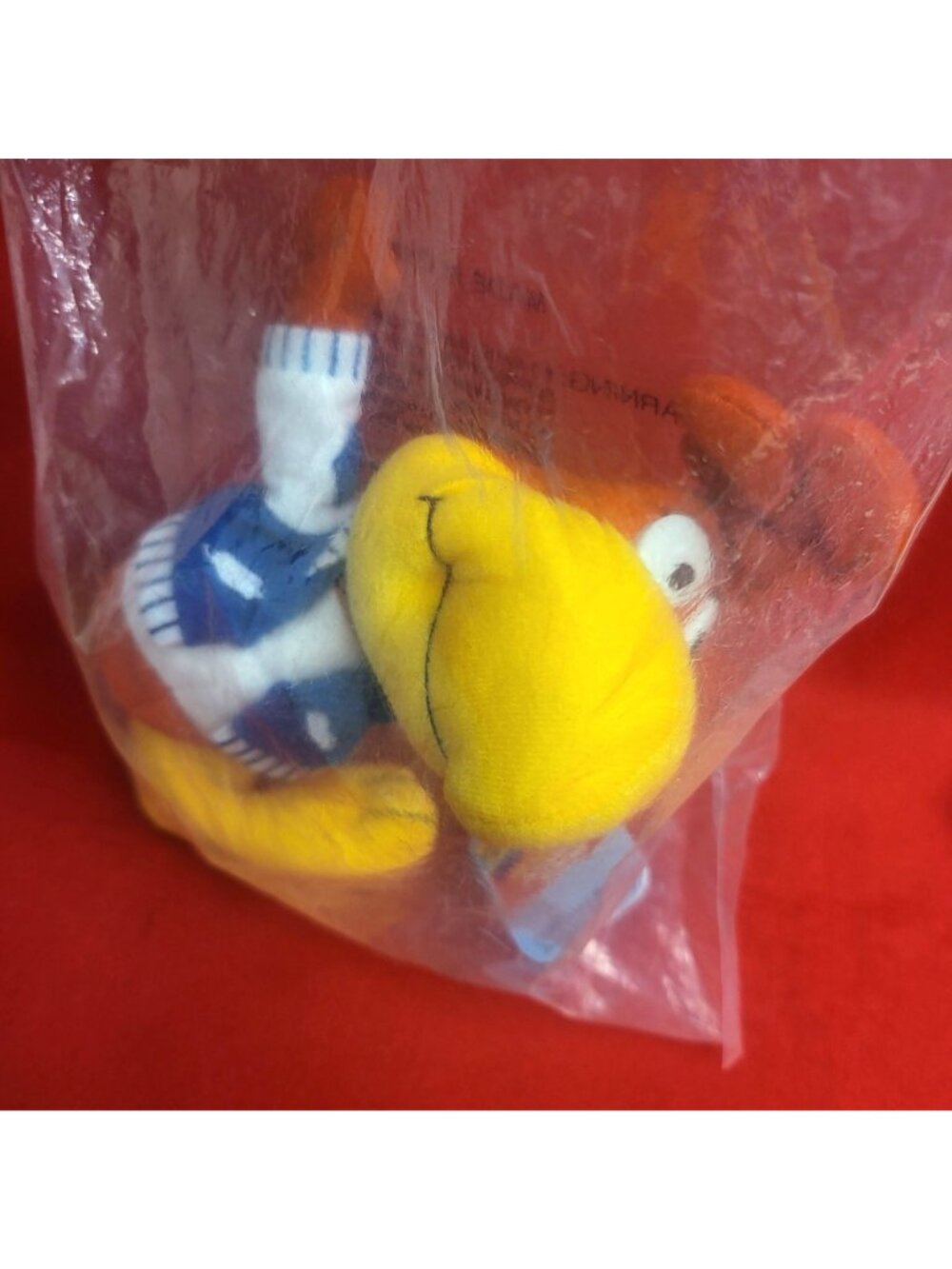 1998 General Mills Breakfast Pals Sonny the Cuckoo Bird Plush Toy Cocoa Puffs Ce - Picture 12 of 13